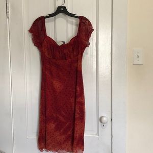 Peasant top dress